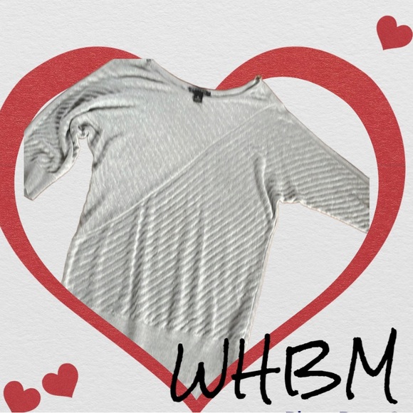 White House Black Market Size Large Long Sweater - Picture 1 of 8